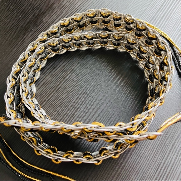 Unique soda can tabs belt 🖤💛 - Picture 6 of 8